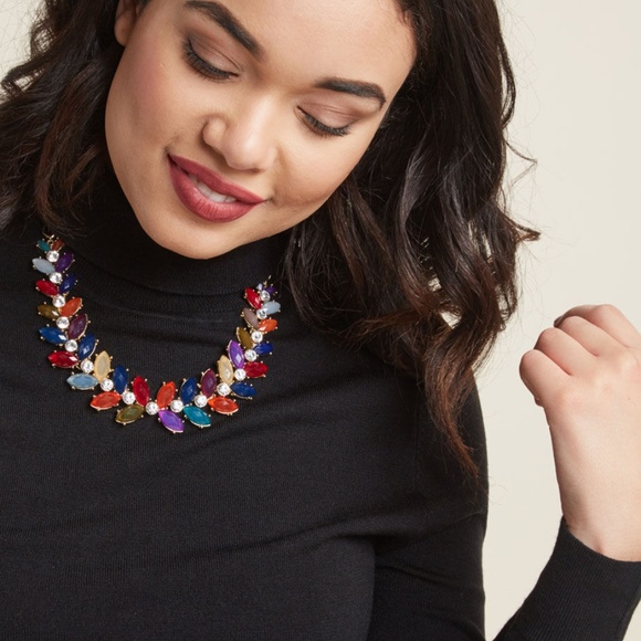 Modcloth Jewelry - Harmonious Harvest Statement Necklace (Warm Tones)
